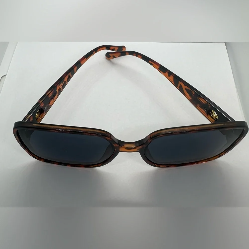 🔥 NWT Trendy Oversized Square Tortoiseshell Sunglasses UV400 Protection 🔥